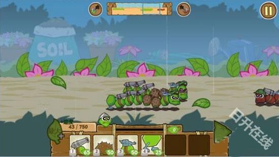 激战毛毛虫军团