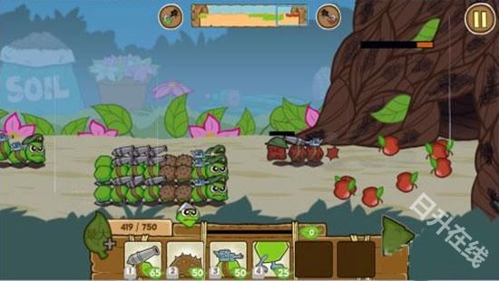 激战毛毛虫军团