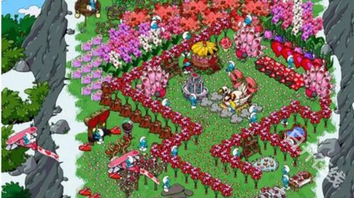 蓝精灵村庄中文版