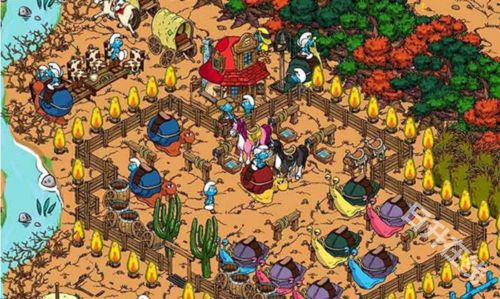 蓝精灵村庄中文版