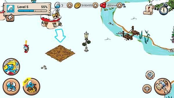 蓝精灵村庄中文版