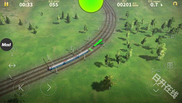 电动火车模拟器