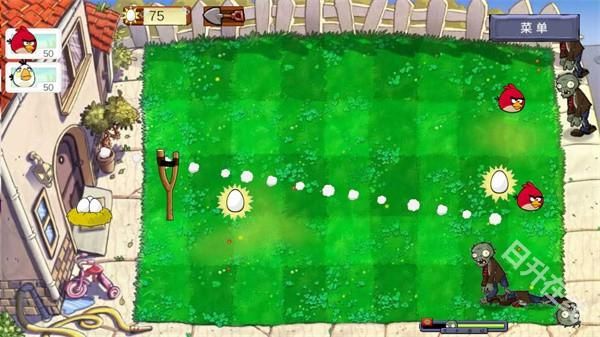 愤怒的小鸟大战僵尸