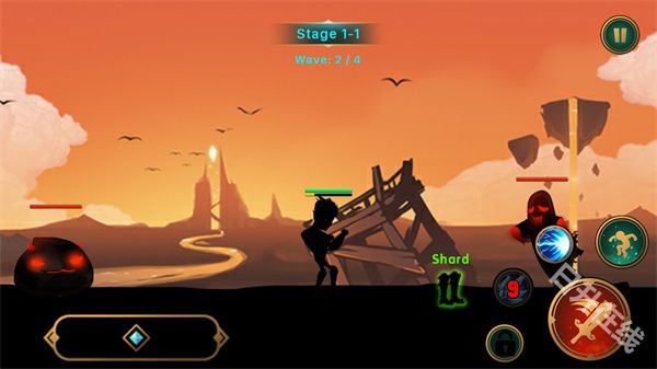 火柴人恶魔战士