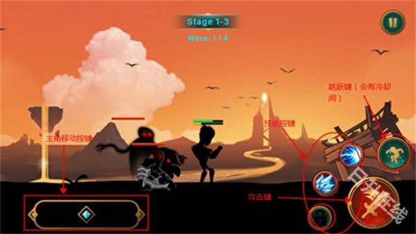 火柴人恶魔战士