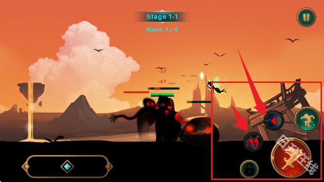 火柴人恶魔战士