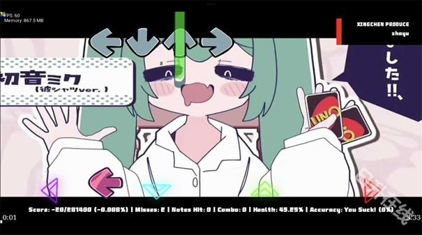 fnf初音未来杂鱼模组