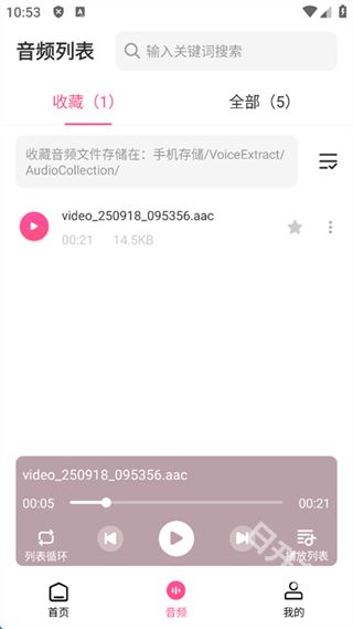视频音频提取器