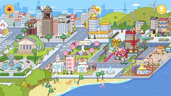 米加小镇雪山树屋