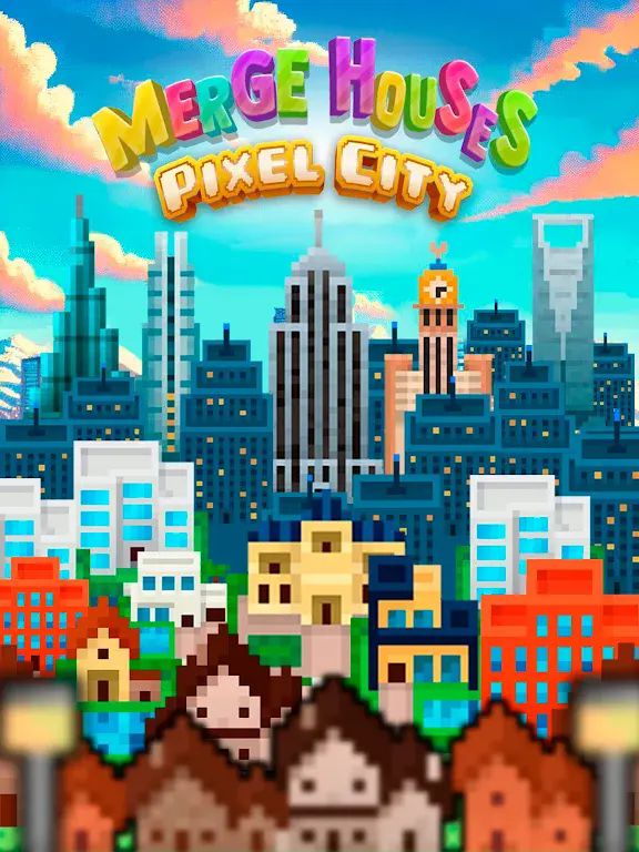 合并房屋像素城市