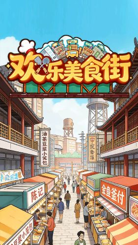 欢乐美食街赚钱版