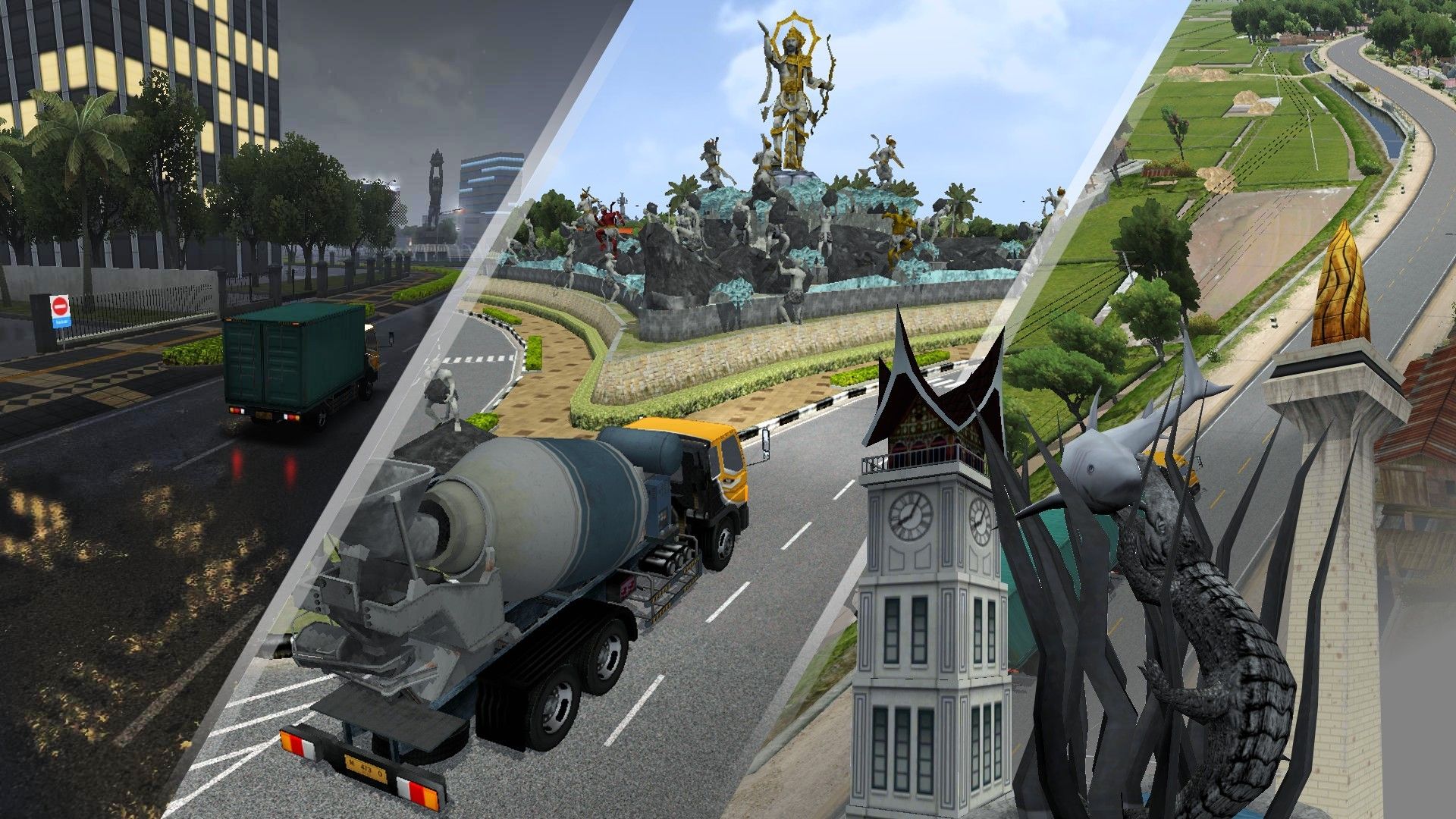 印尼卡车模拟器国产车辆模组