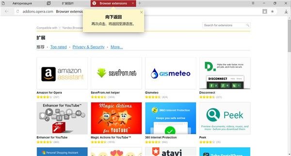 俄罗斯引擎YandeX
