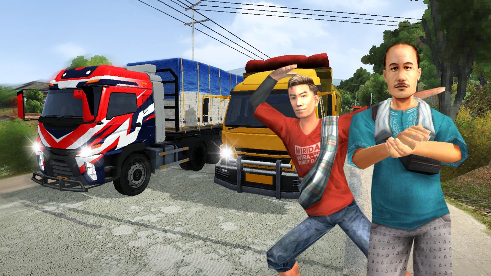 印尼卡车模拟器国产车辆模组