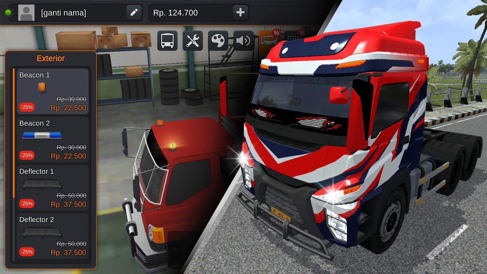 印尼卡车模拟器国产车辆模组