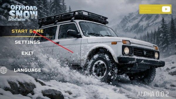 雪地泥泞越野车