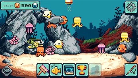 像素水族馆游戏