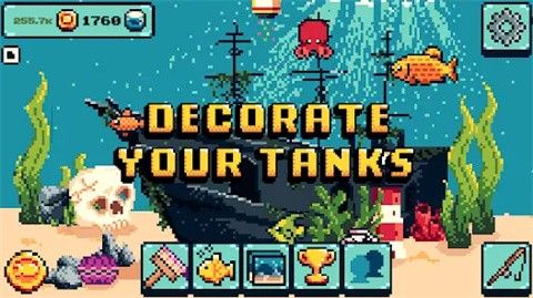 像素水族馆游戏