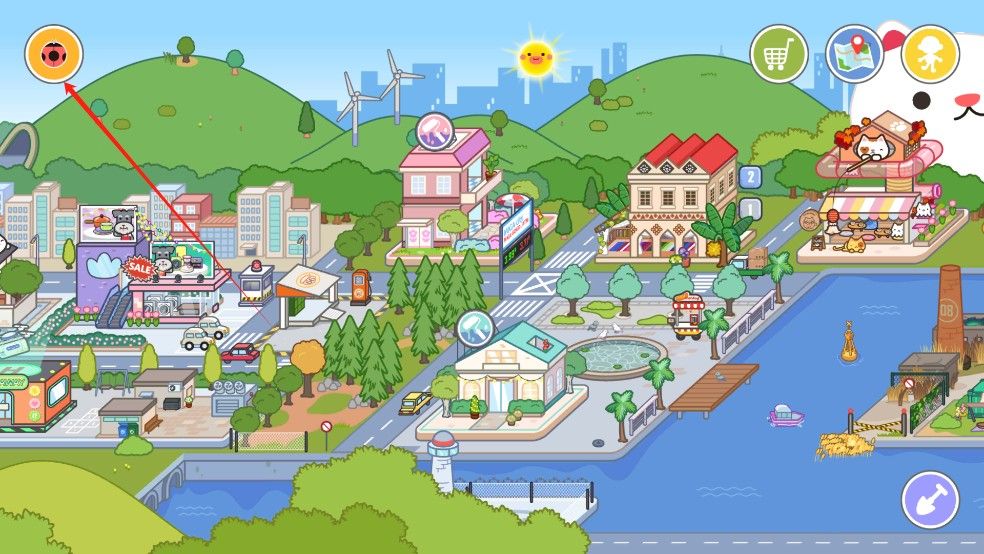 米加小镇世界机场与沙漠