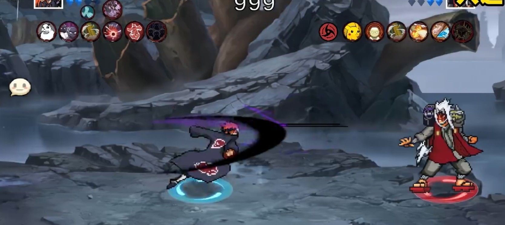 像素火影次世代佩恩六道集结