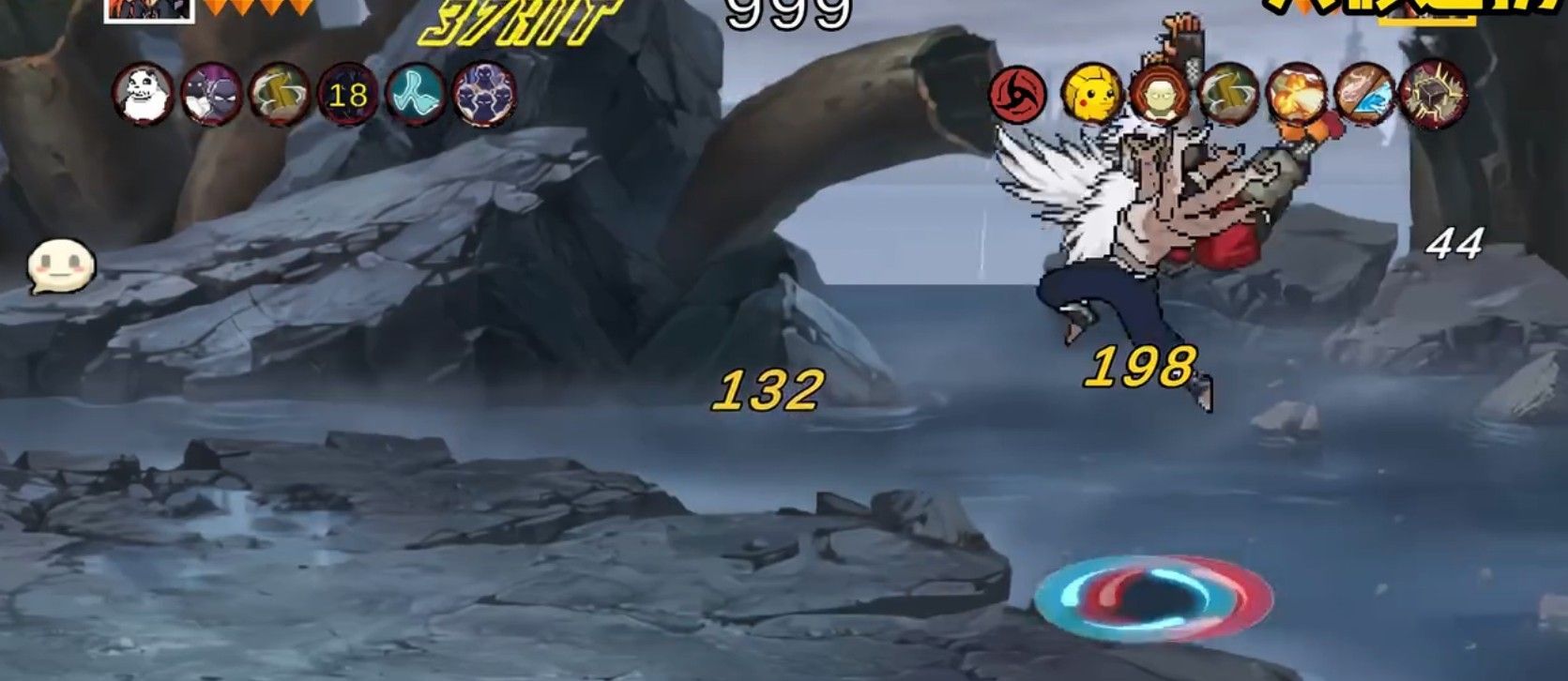 像素火影次世代佩恩六道集结