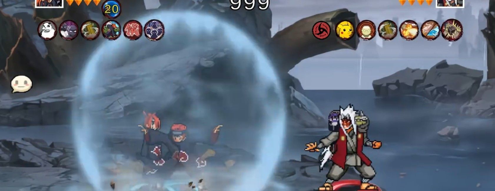 像素火影次世代佩恩六道集结