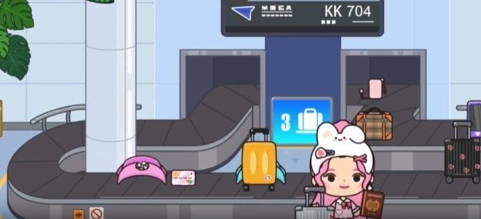 米加小镇世界机场区域