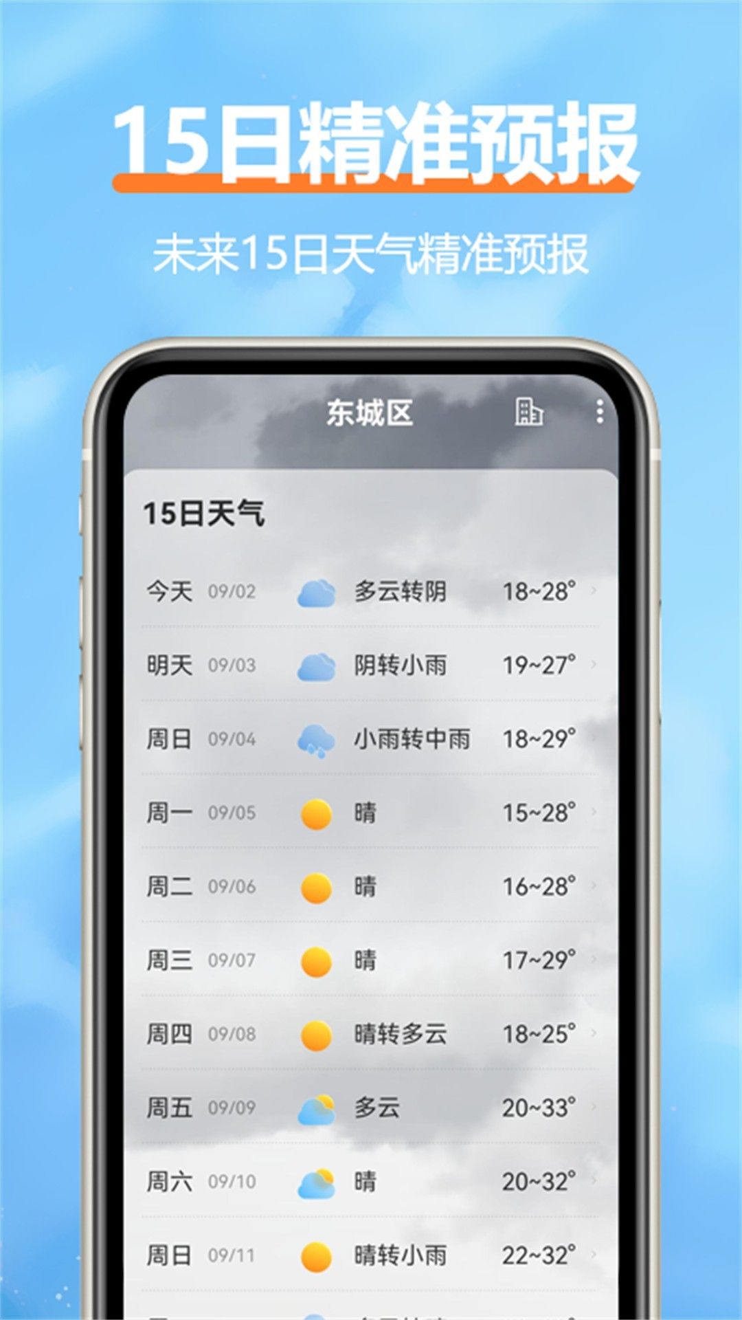 舒云天气预报