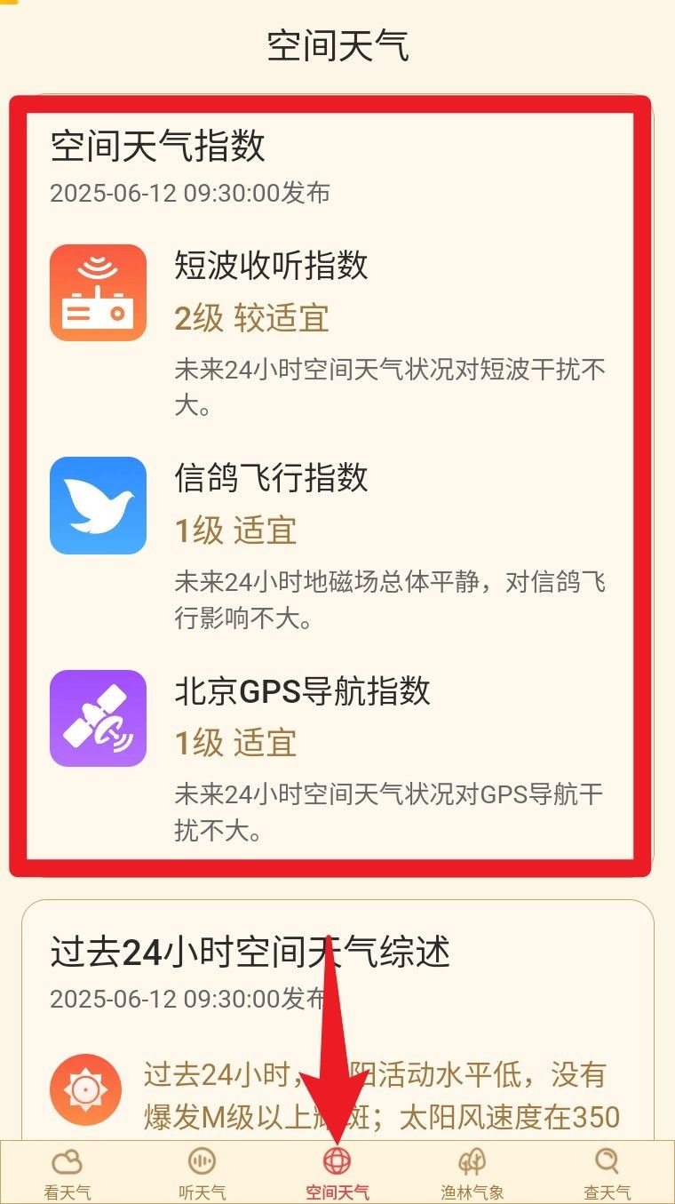准确天气预报