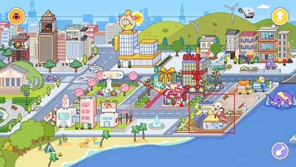 米加小镇世界飞机场