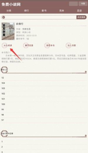 天鹰小说