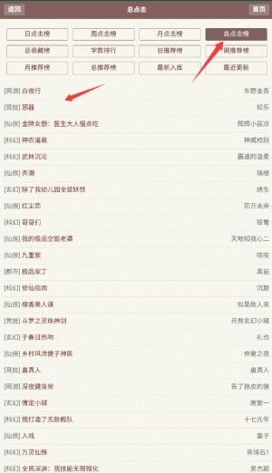 天鹰小说