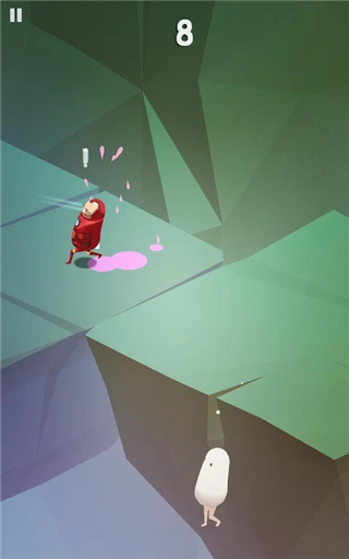 粉色血液展示图