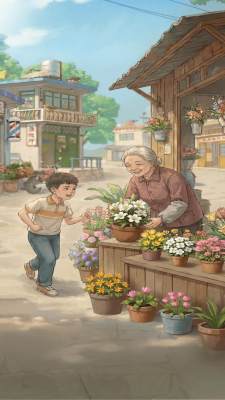 奶奶的花店正版展示图